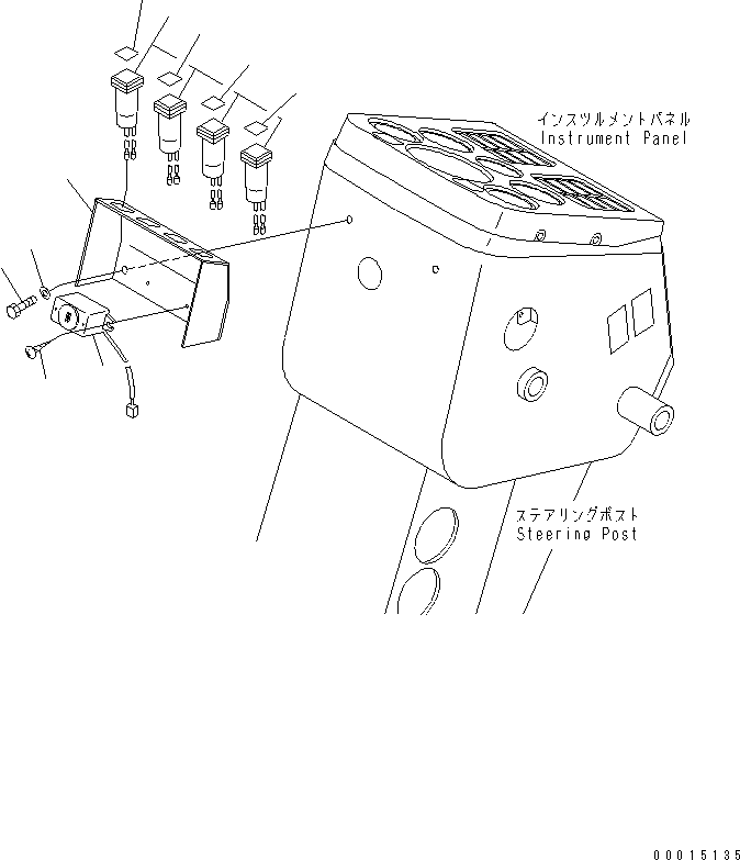 Панель 23A-06-41450 KOMATSU
