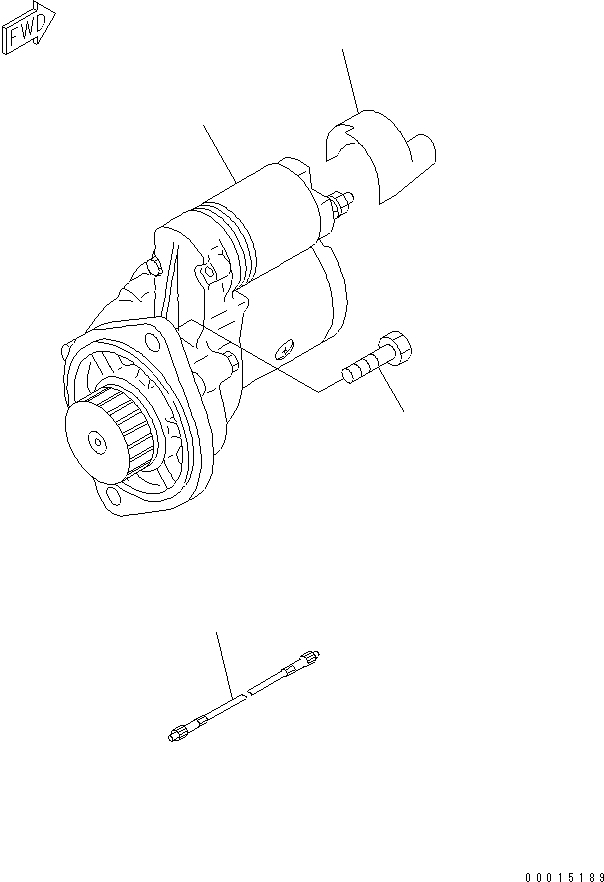 CABLE,TACHOMETER \0\YM129137-91160 KOMATSU