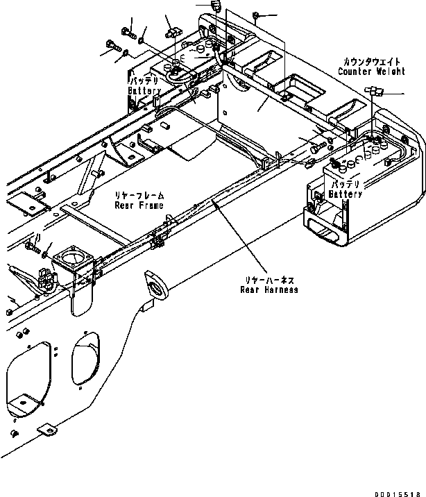 Кабель 418-06-B1120 KOMATSU