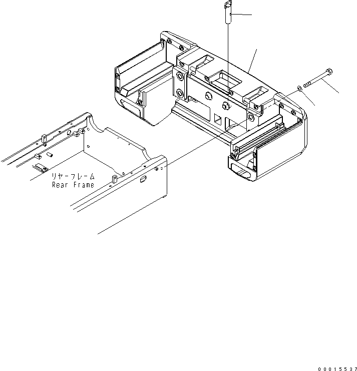 COUNTER WEIGHT 417-46-35210 KOMATSU