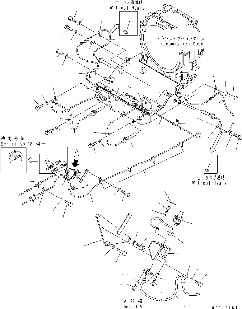 Жгут проводов 195-06-74110 KOMATSU