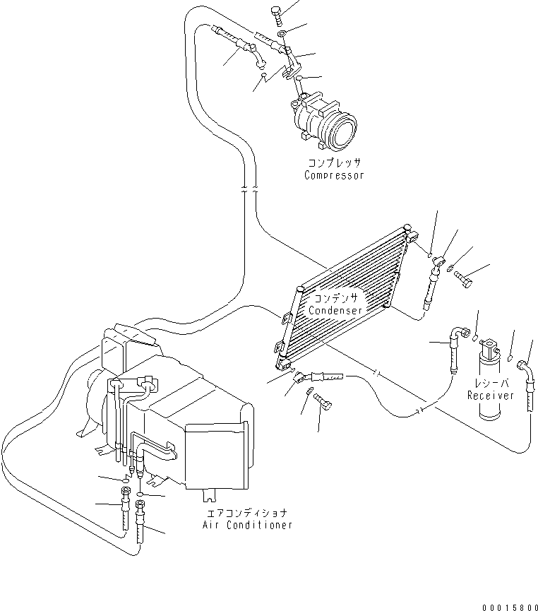 Шланг 203-979-6760 KOMATSU