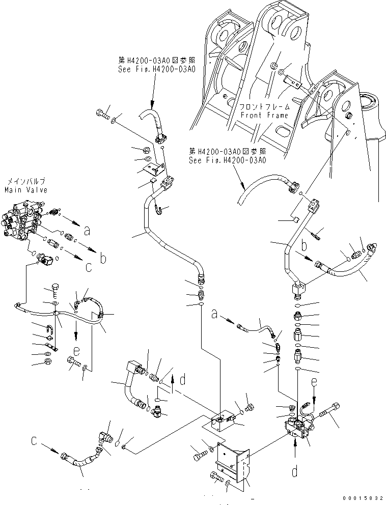 Угольник 02782-10632 KOMATSU