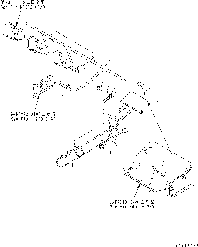 Жгут проводов 569-06-6A140 KOMATSU