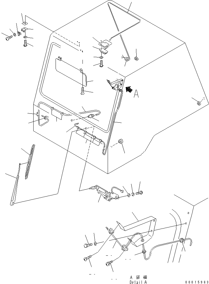 ACCESSORY ASS'Y 561-54-64900 KOMATSU