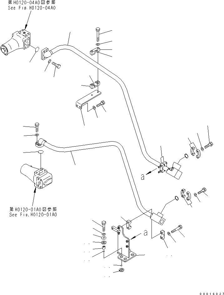 Трубка 209-64-13710 KOMATSU