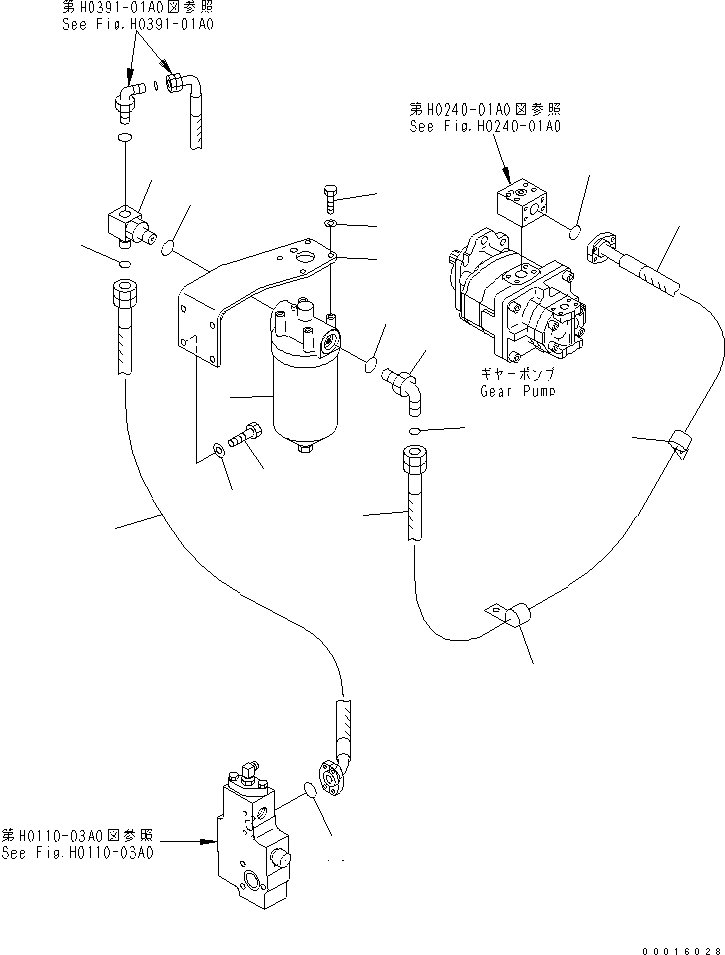 Тройник 209-64-17640 KOMATSU