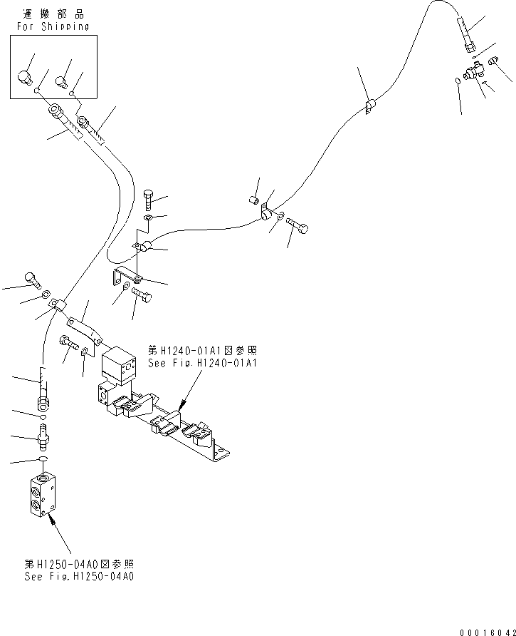 Тройник 21M-62-14890 KOMATSU