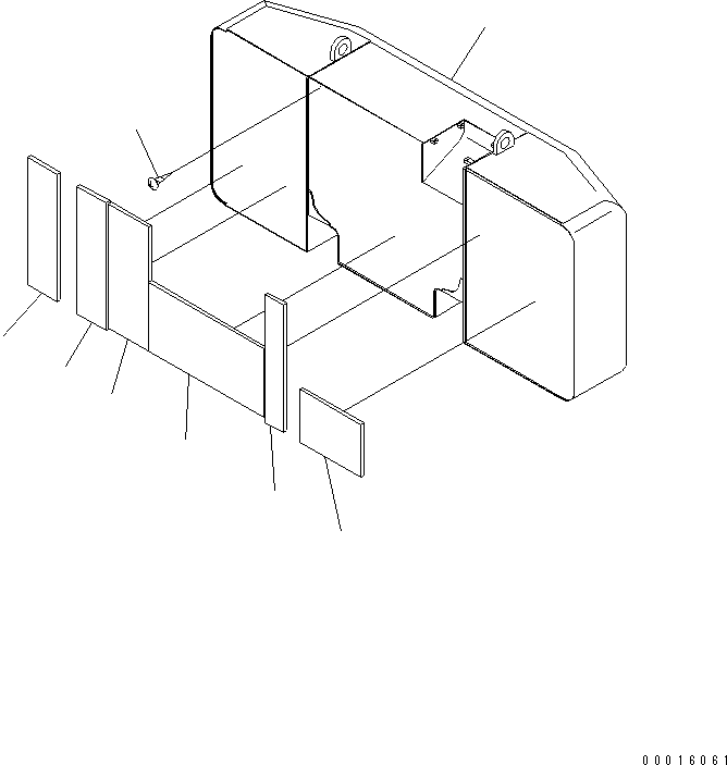 Лист 21M-54-18151 KOMATSU