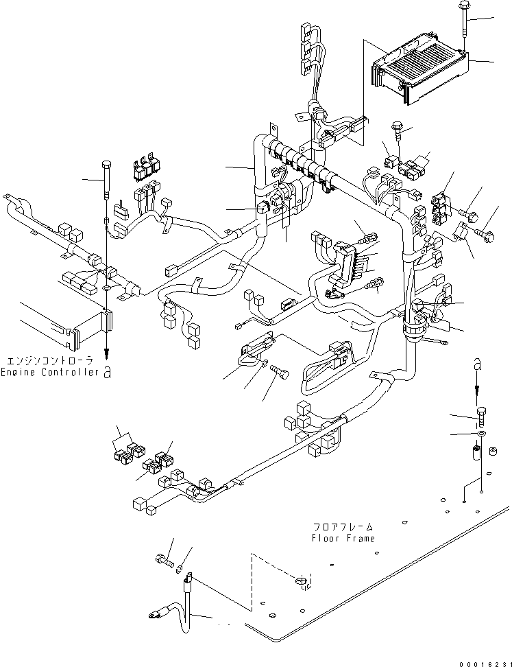Жгут проводов 209-06-73470 KOMATSU