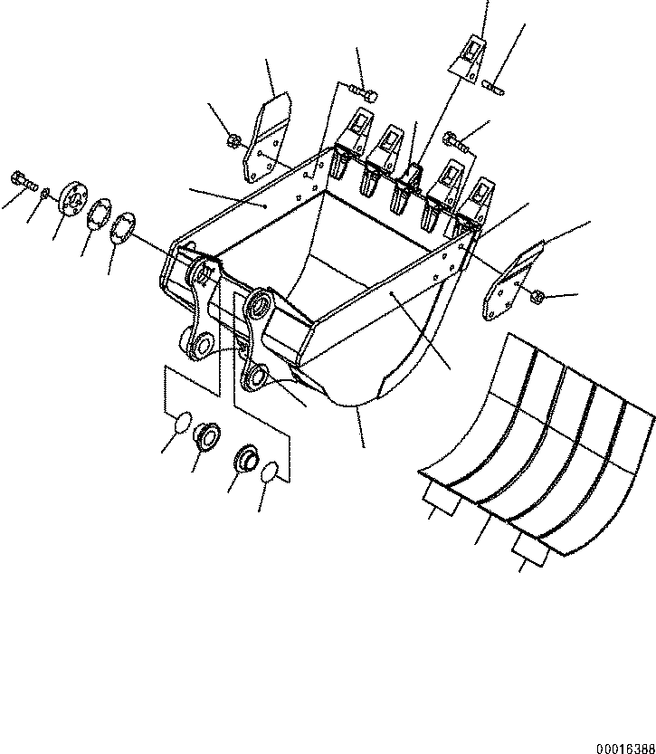 Шланг 07286-00863 KOMATSU