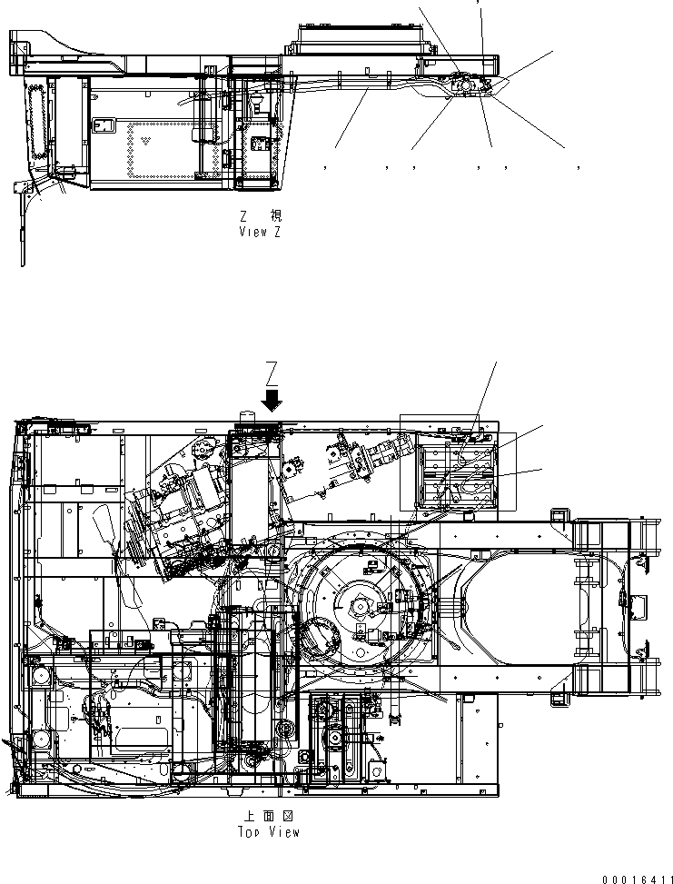 Провод аккумулятора 08028-CD250 KOMATSU