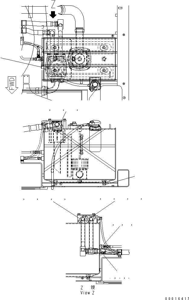 Трубка 14S-62-22210 KOMATSU
