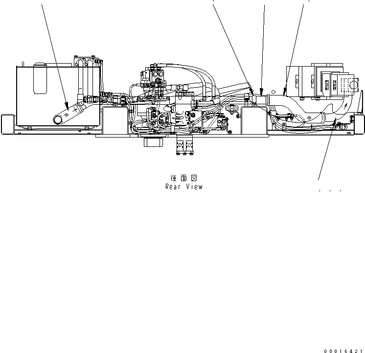 Трубка 14S-62-21322 KOMATSU