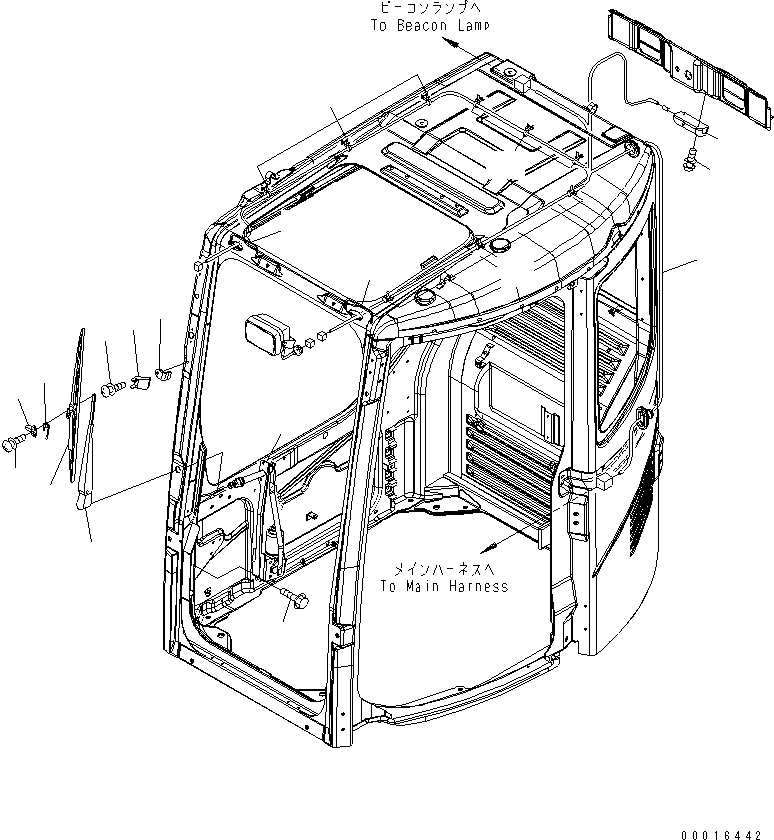 Винт 01023-20630 KOMATSU