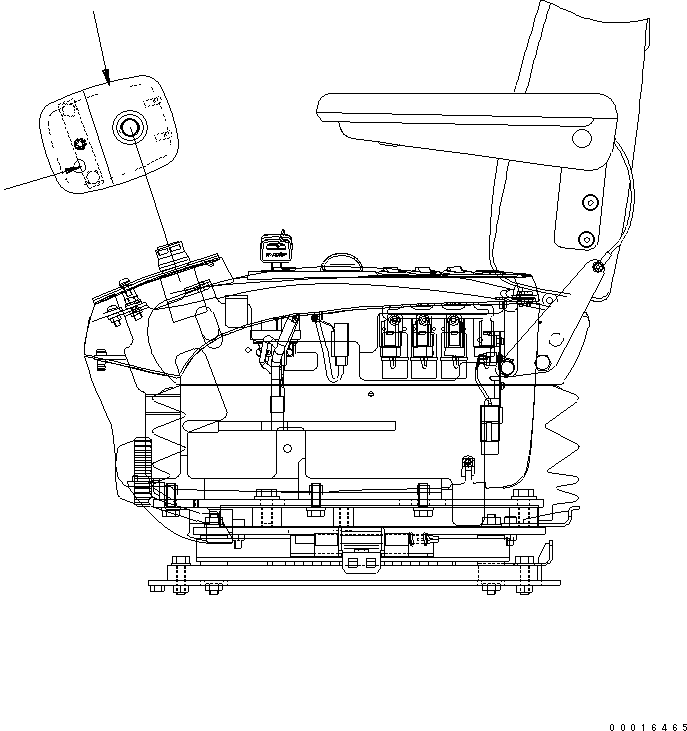 Кронштейн 14S-54-27640 KOMATSU