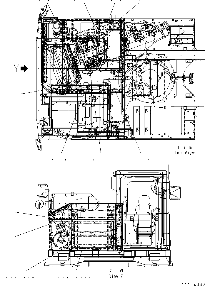 Рама 14S-54-21132 KOMATSU
