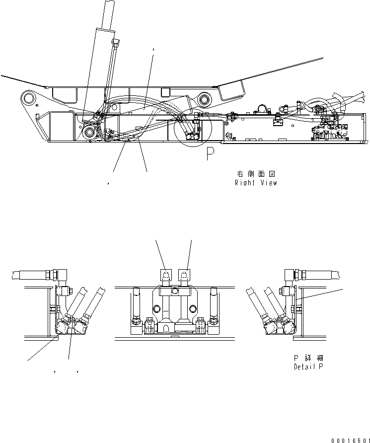 Трубка 14S-62-21541 KOMATSU