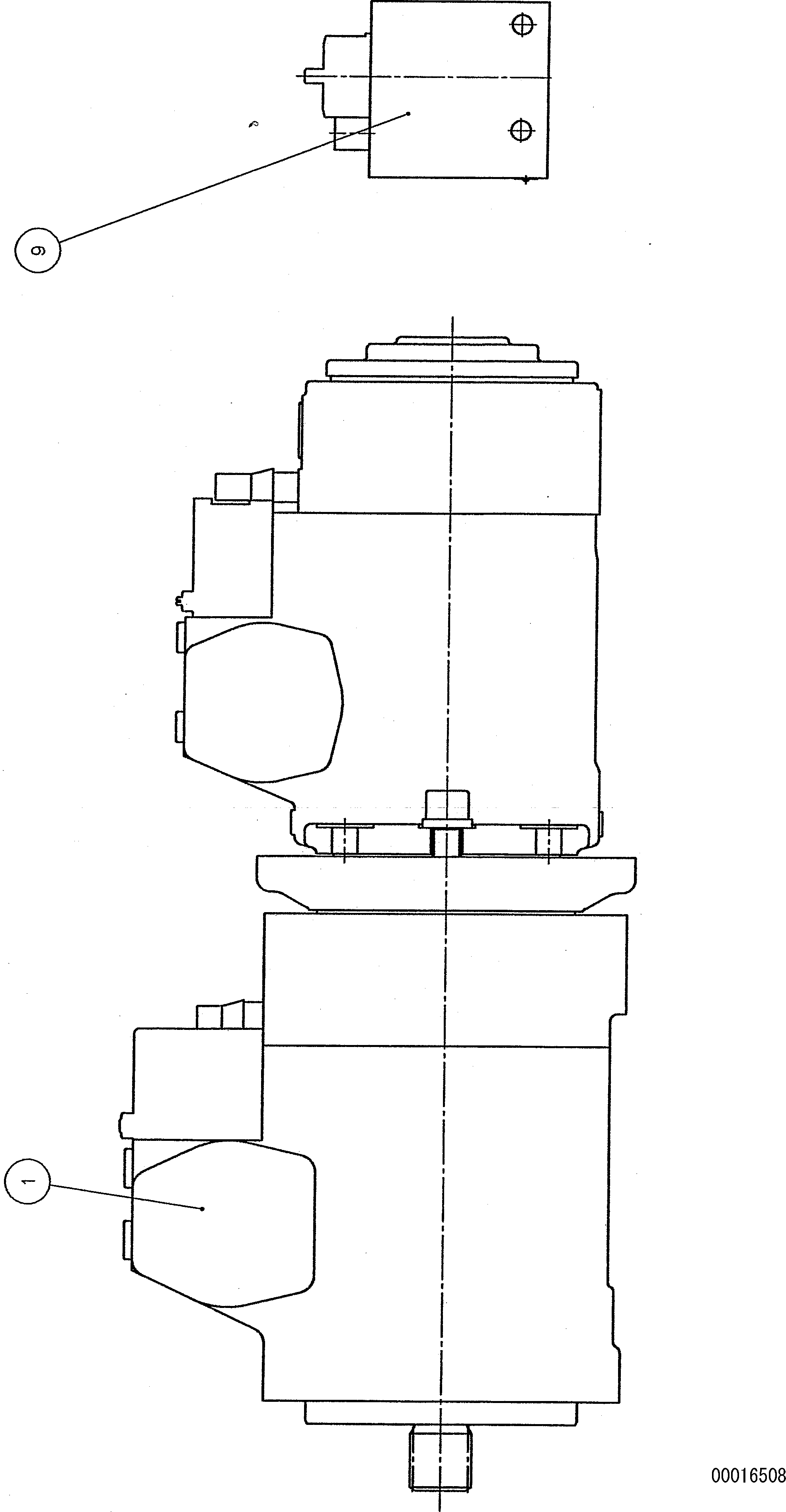 Насос (\7\UCBB511A0169-0) KOMATSU