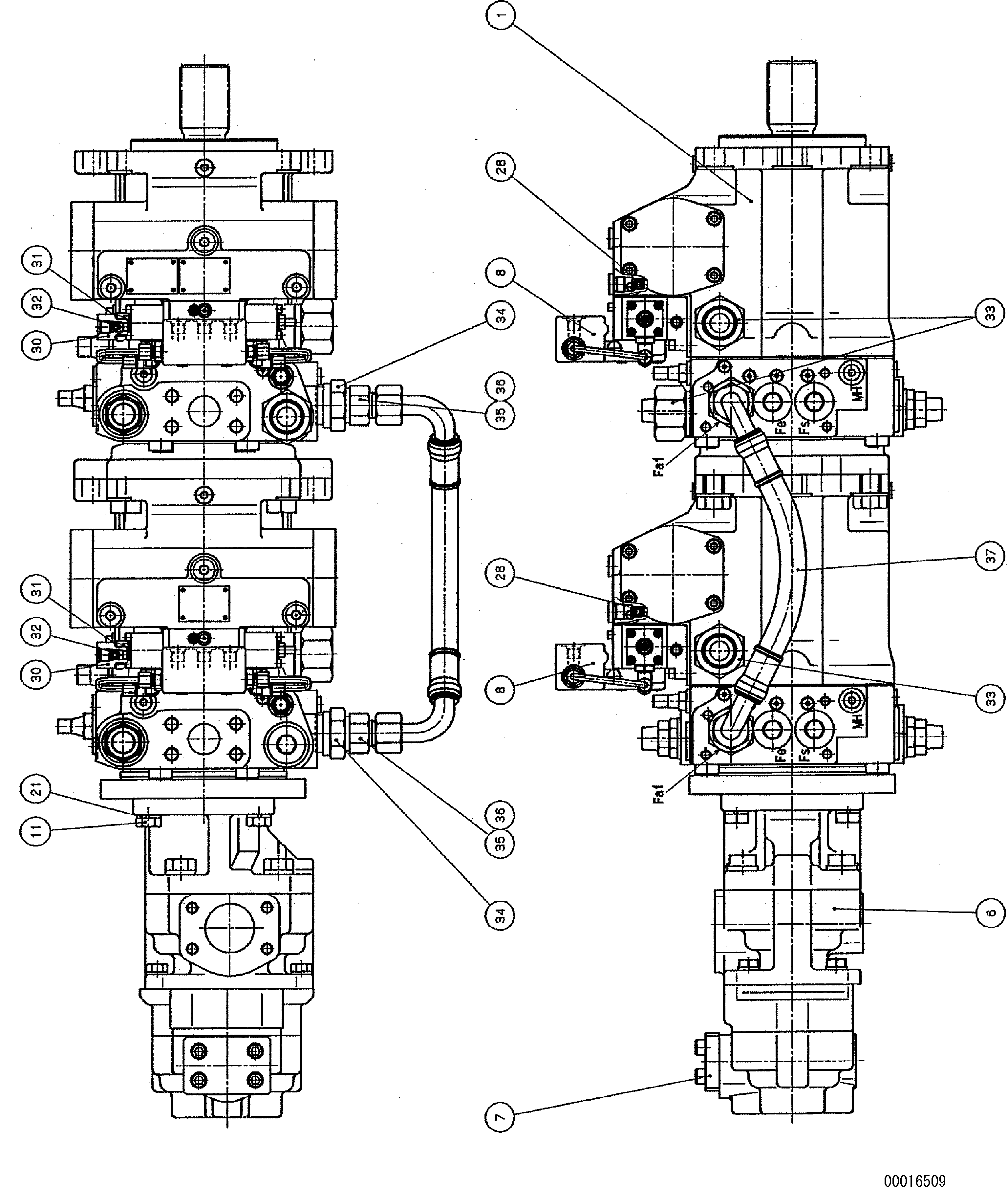 Ниппель UC1100538877 KOMATSU