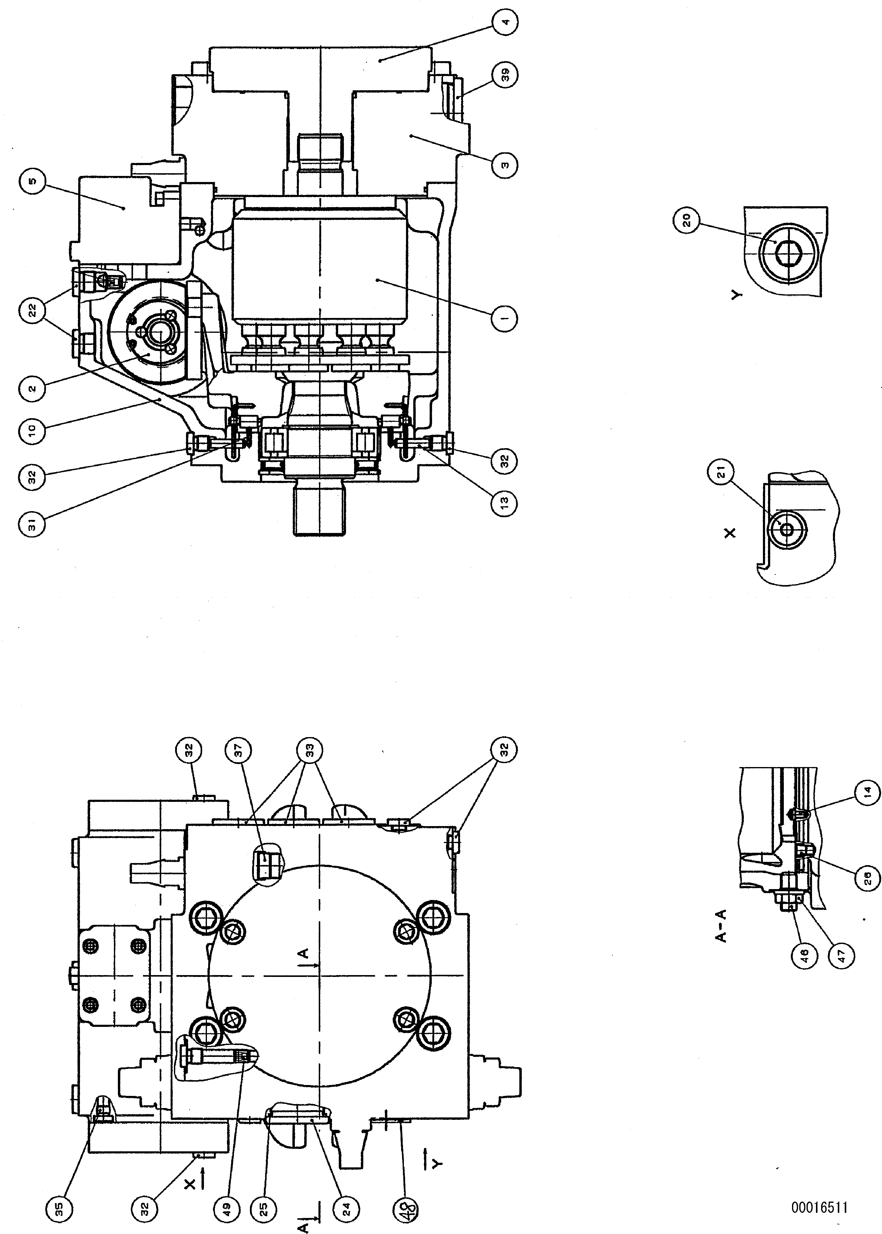 Насос (\7\UCR902071961) KOMATSU