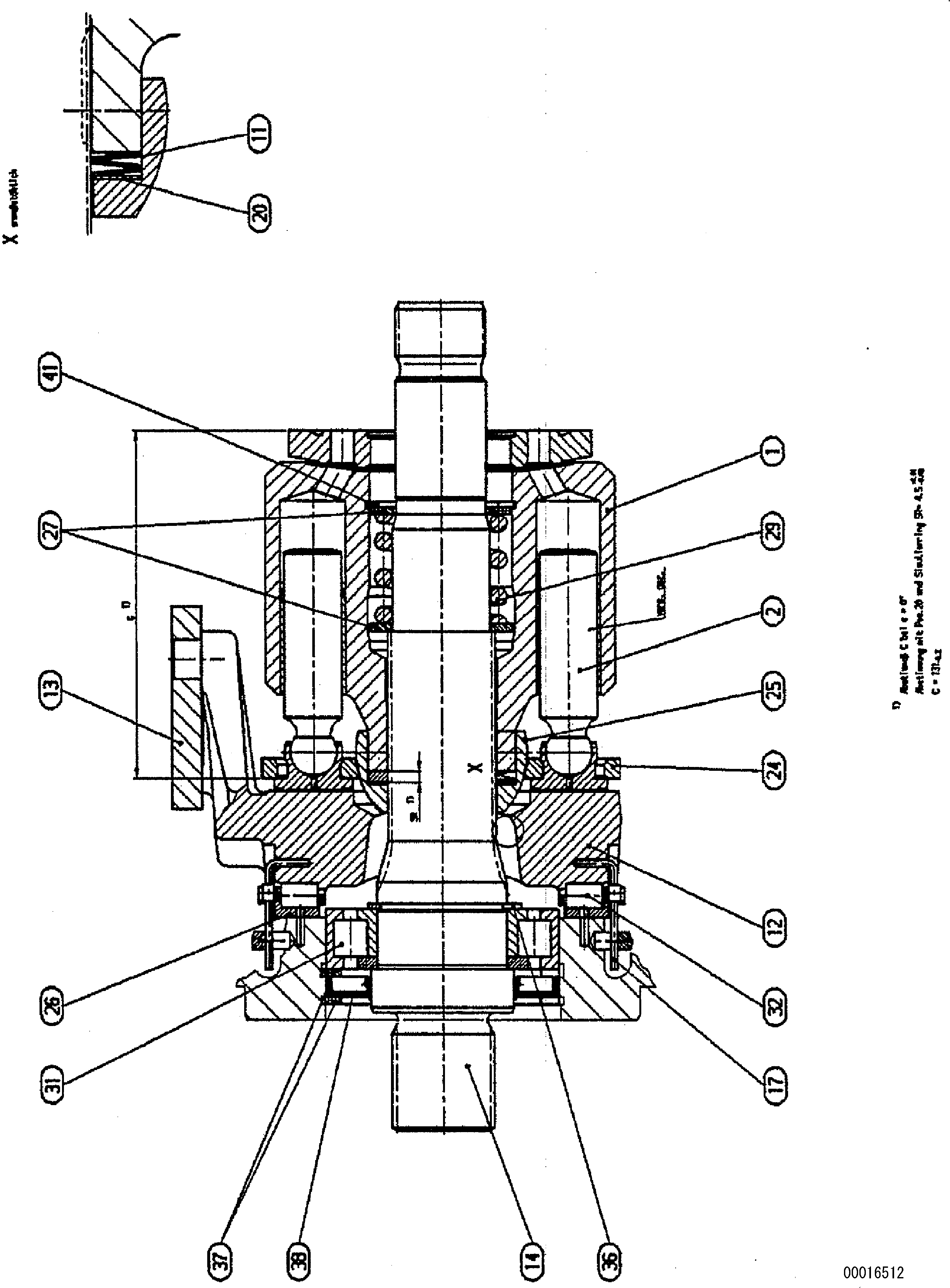 Кольцо UCR909449034 KOMATSU