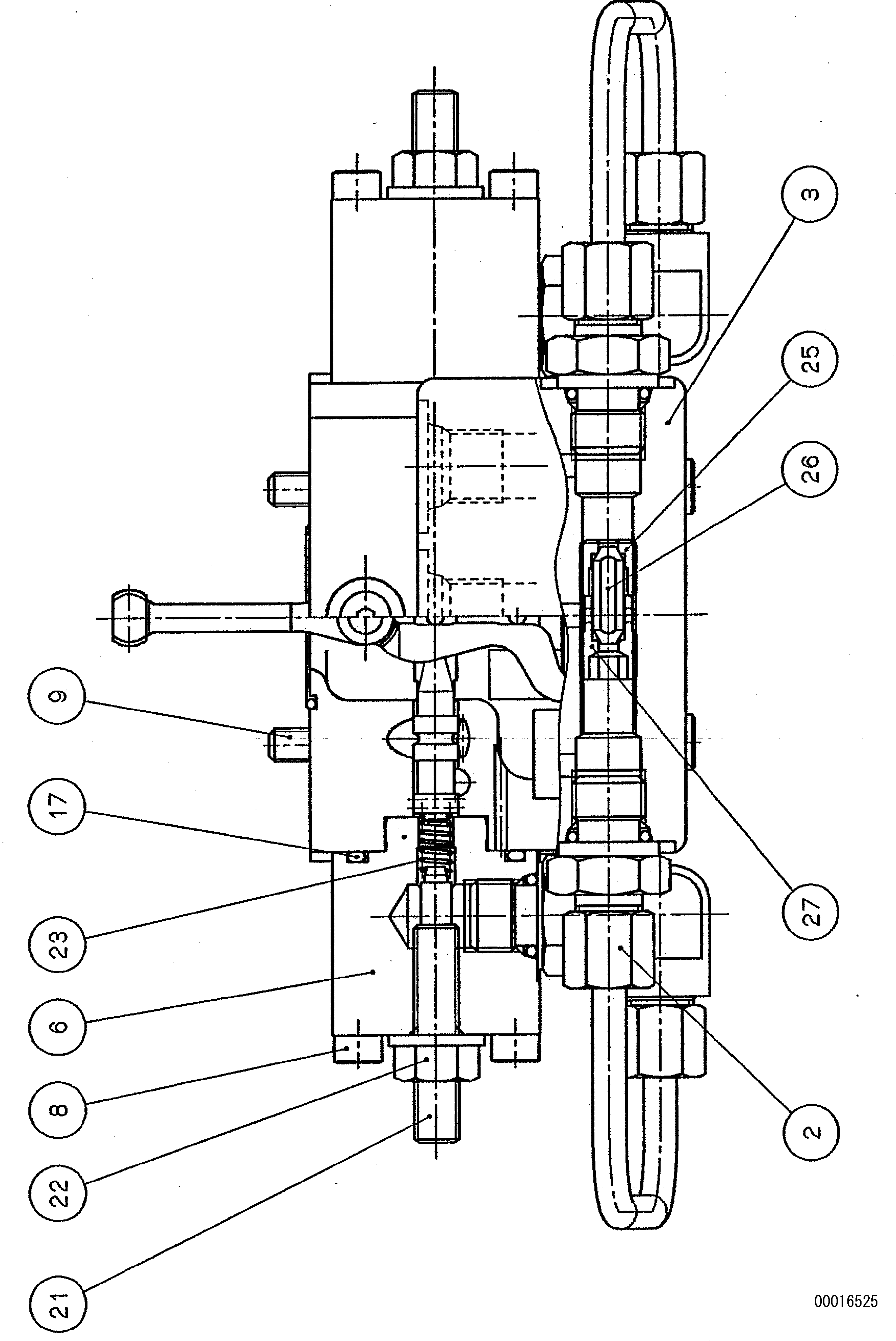Запорный элемент клапана UC1100438529 KOMATSU