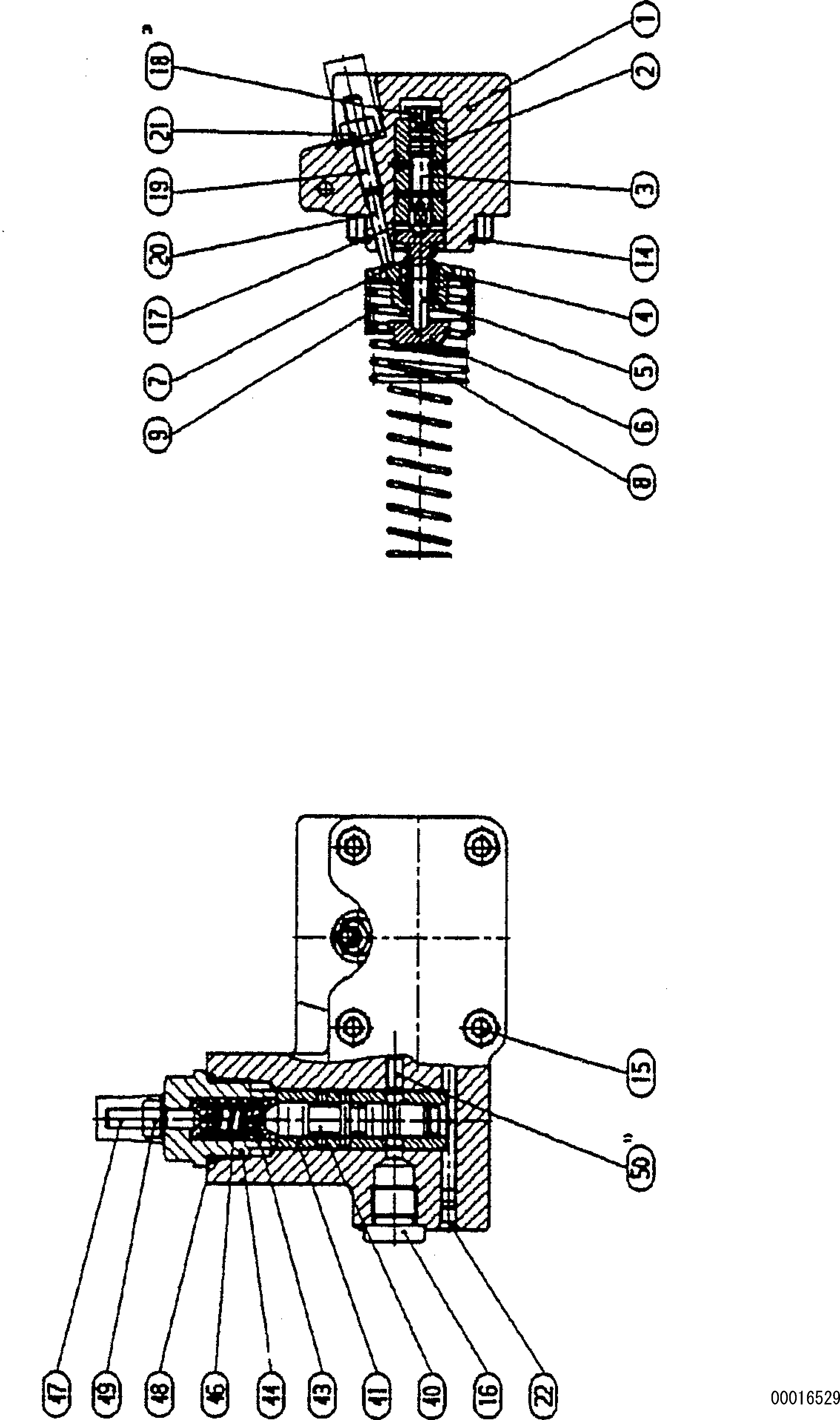 Гайка UC09152425 KOMATSU