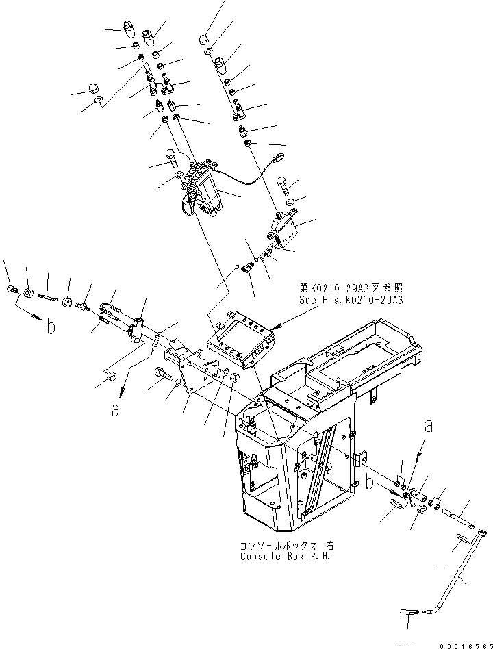 PILOT VALVE,(SEE FIG. Y1670-01A1) (702-16-03723) KOMATSU
