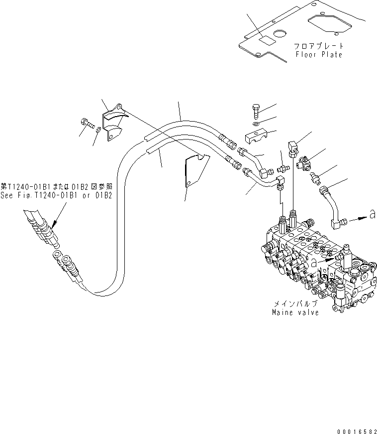 Хомут 22L-973-1B40 KOMATSU