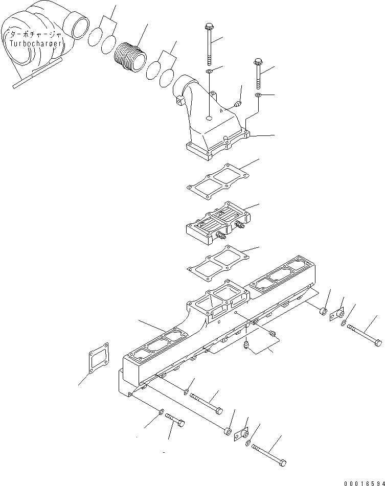 Болт 01438-01030 KOMATSU
