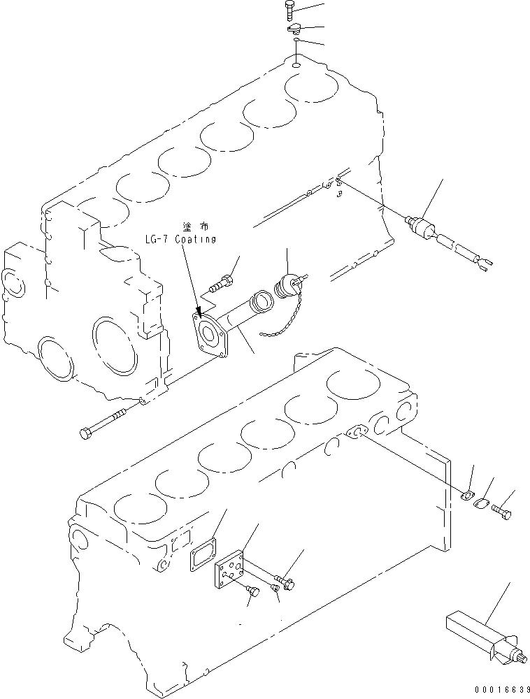 SWITCH,OIL PRESSURE 600-871-1170 KOMATSU