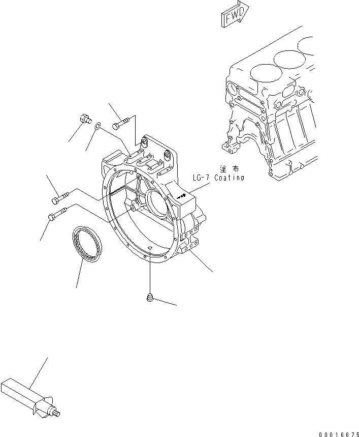 SEAL, REAR \0\6150-23-4240 KOMATSU
