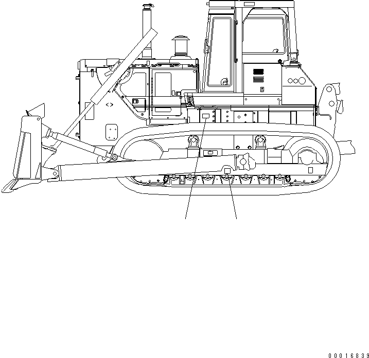 Табличка управления 195-98-23370 KOMATSU