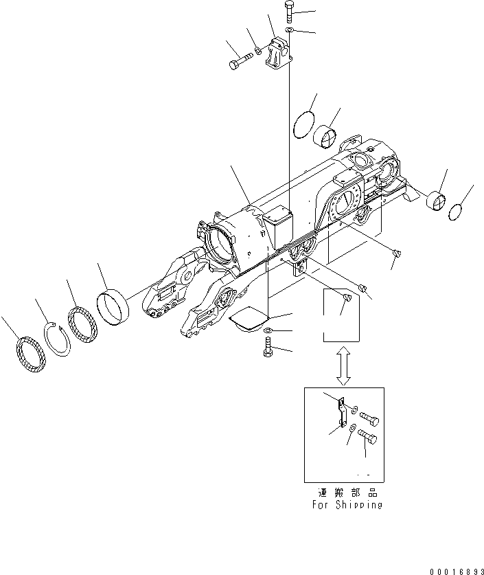 болт 01010-63095 KOMATSU