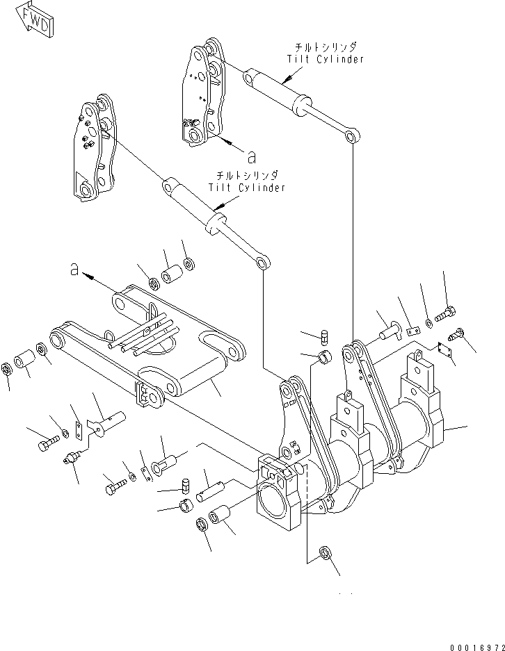 Палец 175-78-61331 KOMATSU