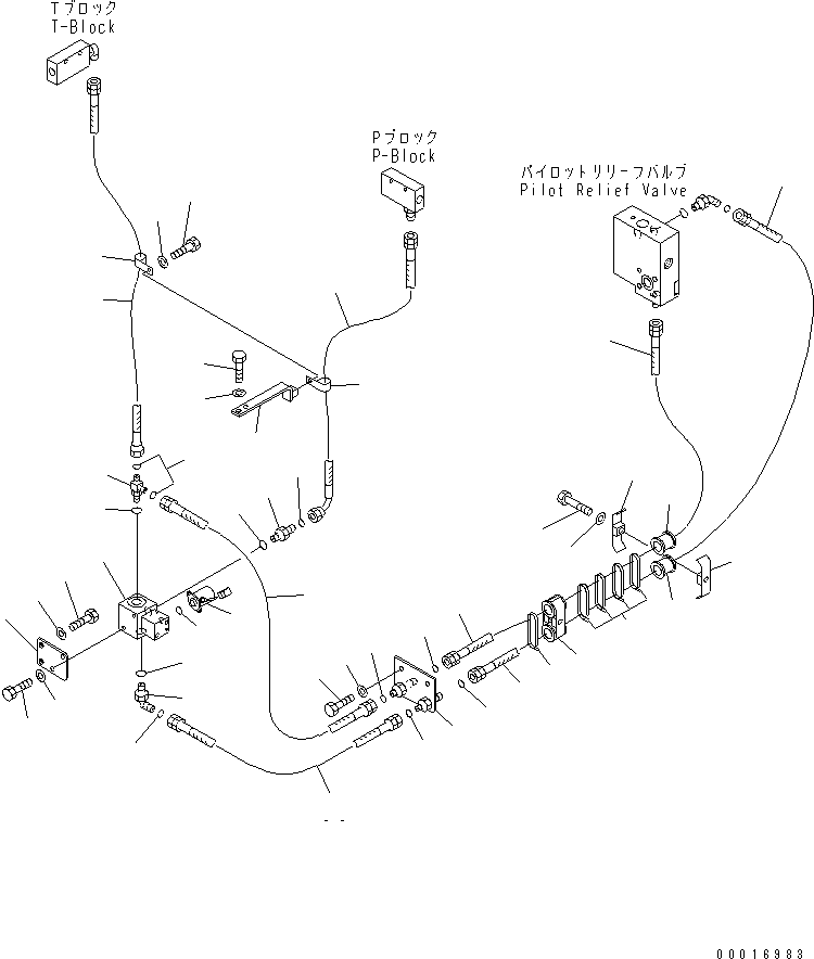 Шланг с торцевым уплотнением 02763-00411 KOMATSU