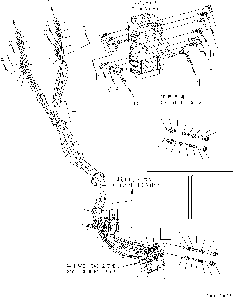 шланг 02760-00221 KOMATSU
