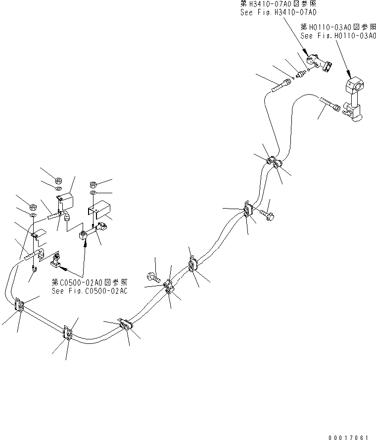 Шланг 02763-00643 KOMATSU