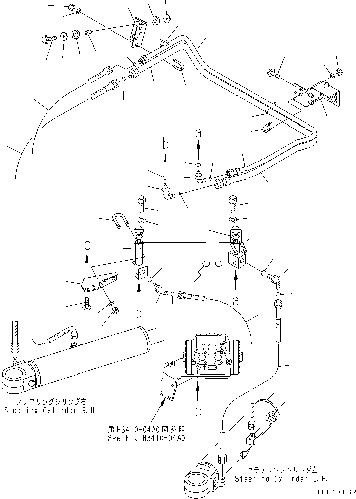 Шланг с торцевым уплотнением 02767-006A6 KOMATSU