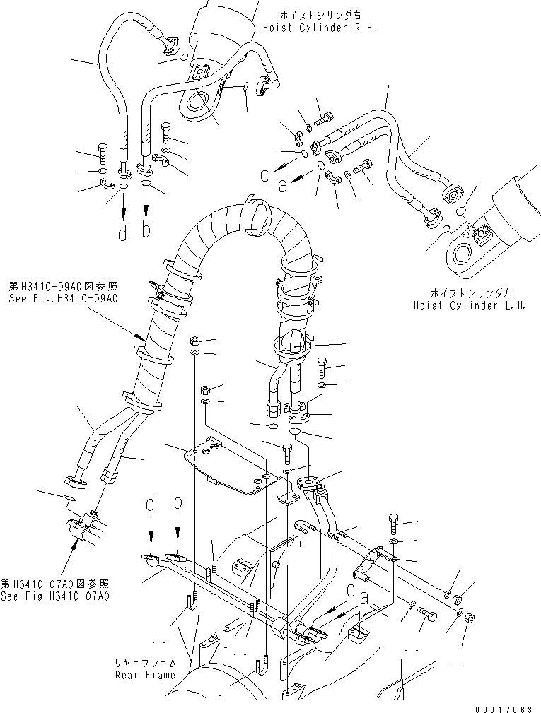 Кронштейн 56D-61-12455 KOMATSU