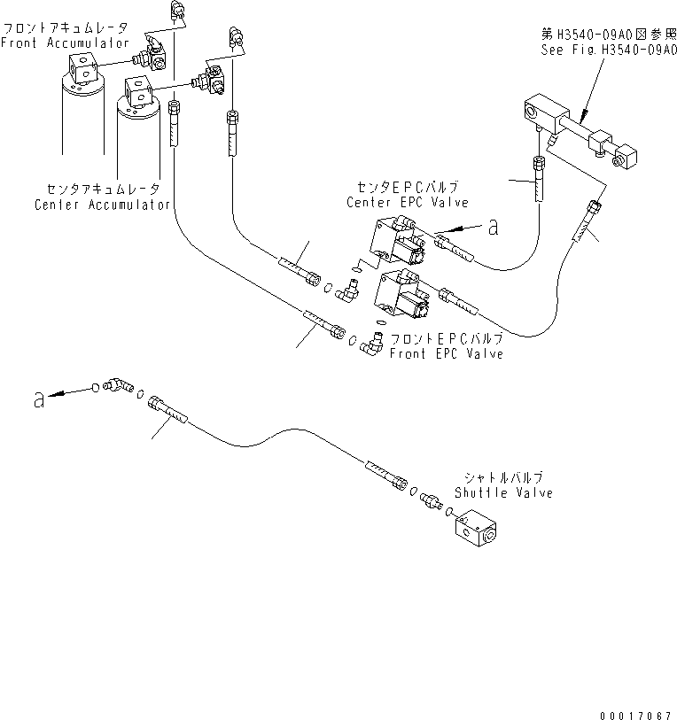 Шланг с торцевым уплотнением 02765-00404 KOMATSU