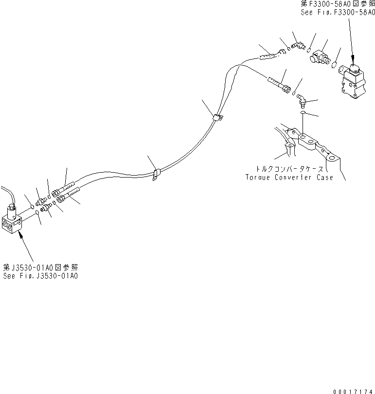 Шланг 02764-00217 KOMATSU