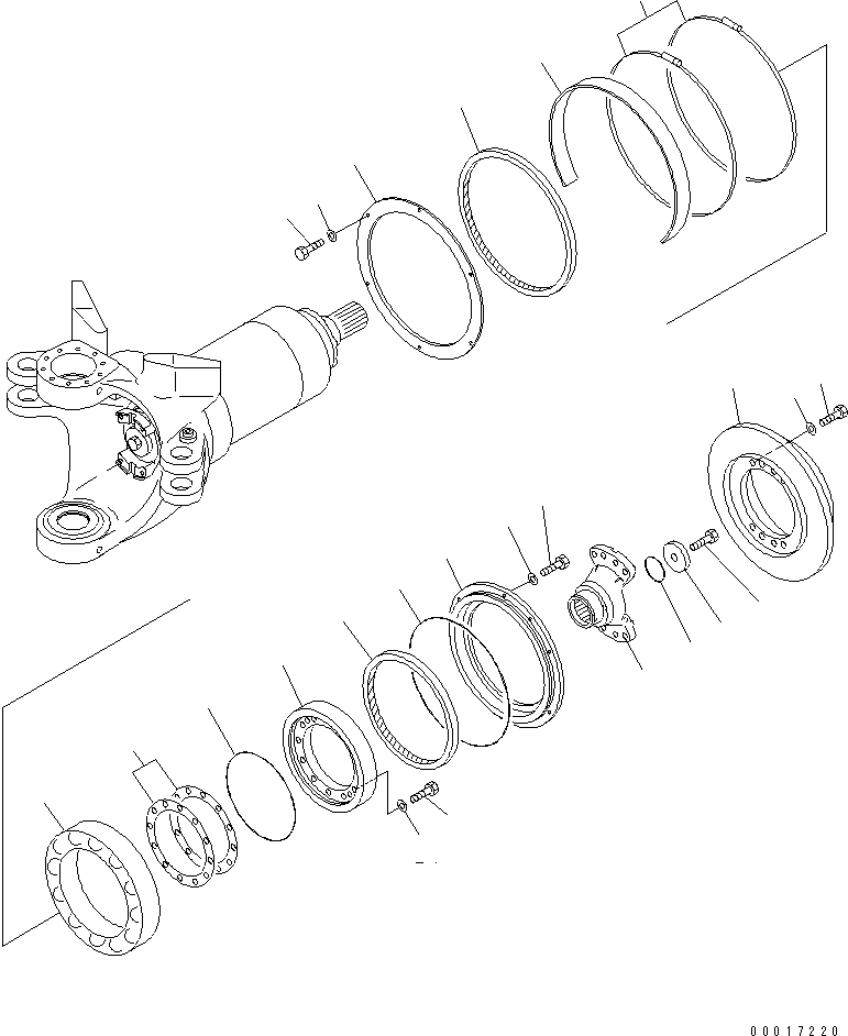 Хомут 07281-12709 KOMATSU