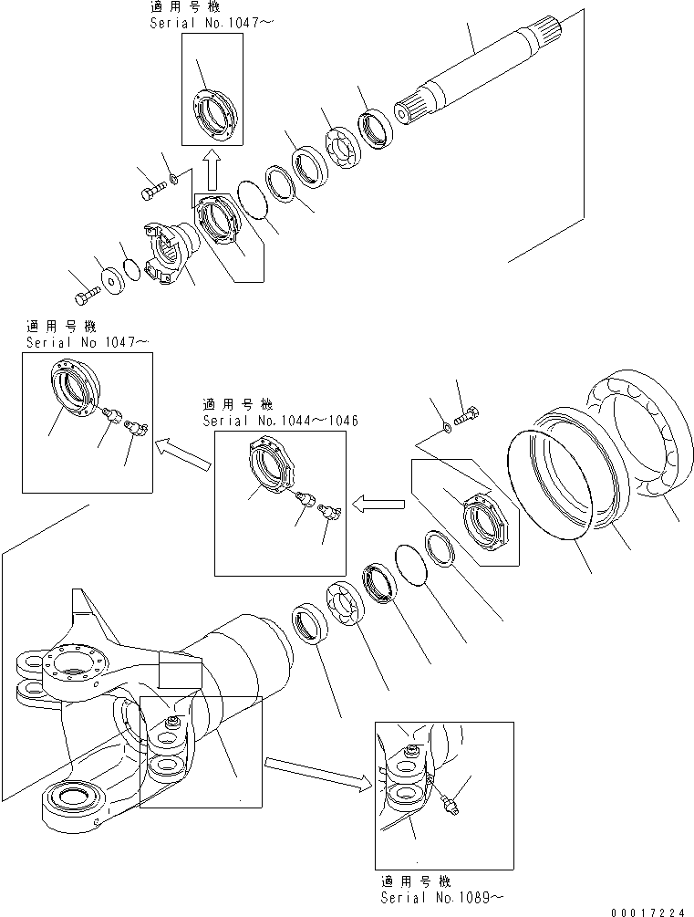Уплотнительное кольцо круглого сечения 07000-15405 KOMATSU