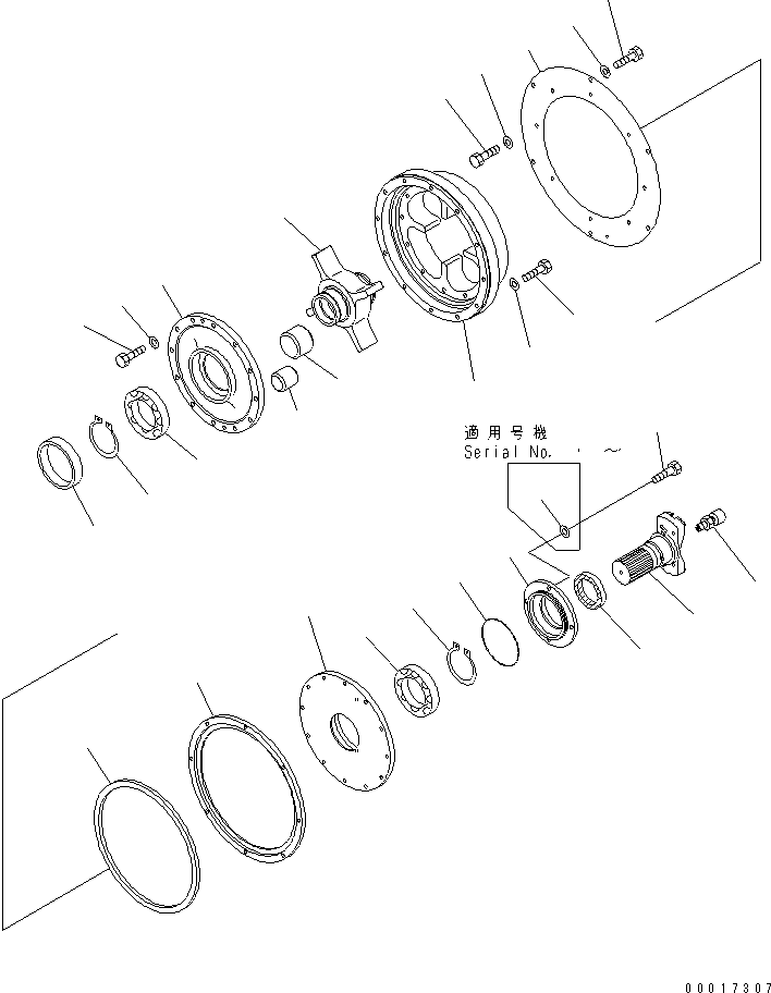Подшипник 06040-06017 KOMATSU