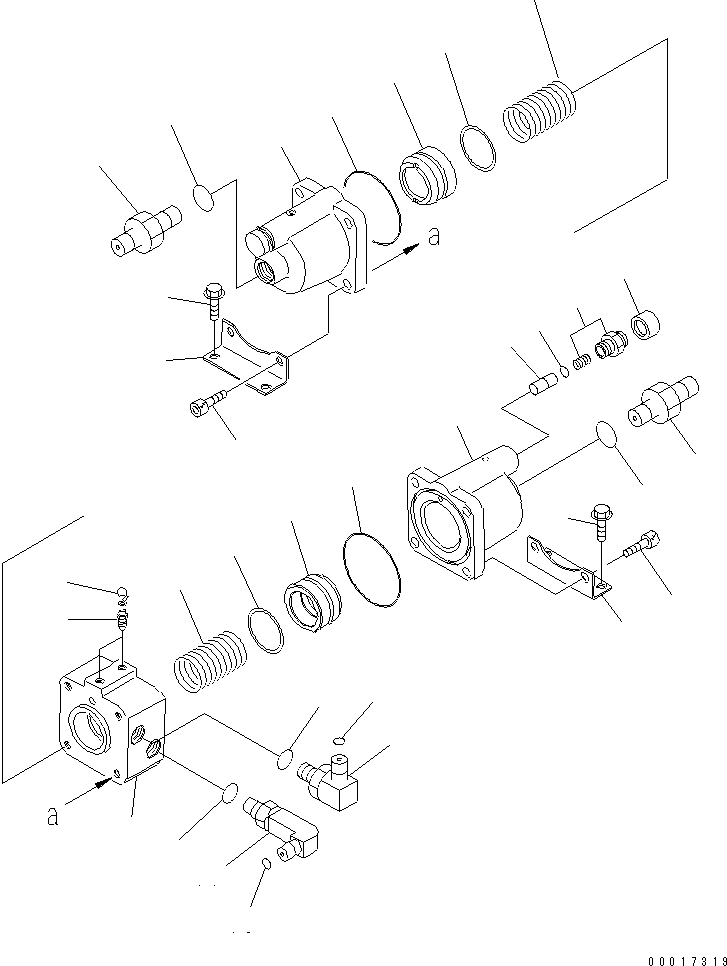 Угольник 424-43-37430 KOMATSU