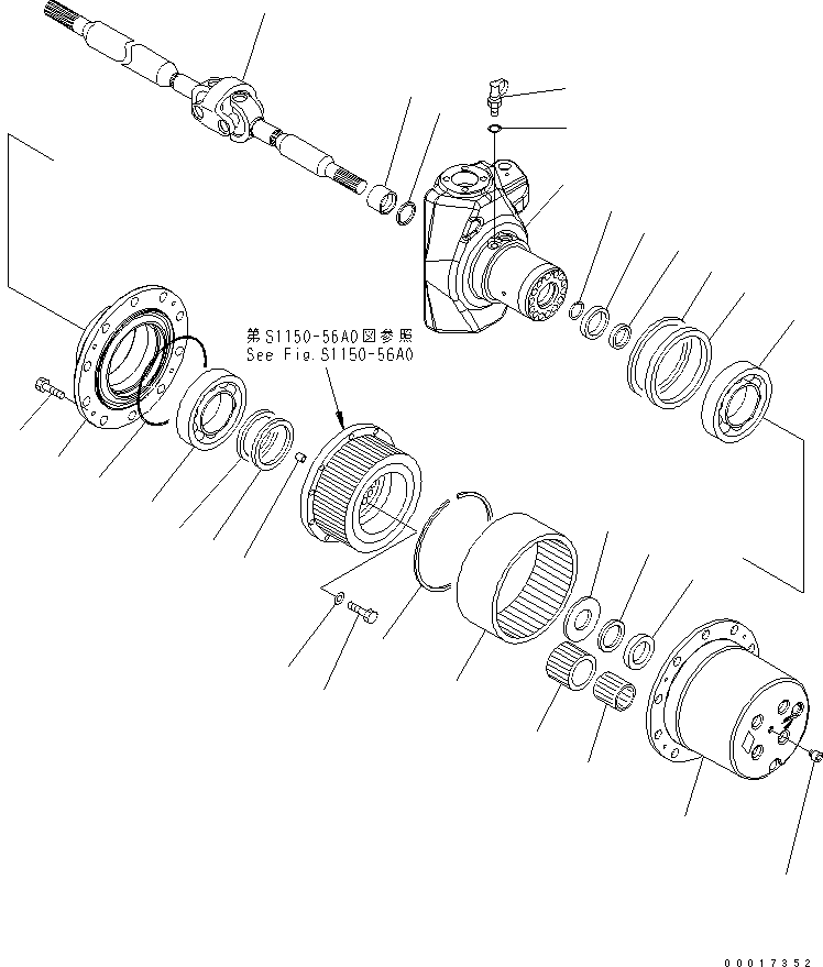 Трубный фитинг 20K-22-31340 KOMATSU