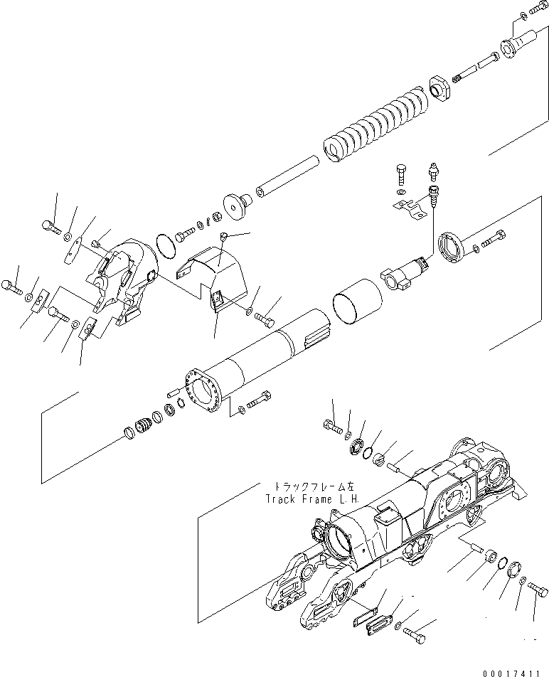 Штифт установочный 04022-20040 KOMATSU