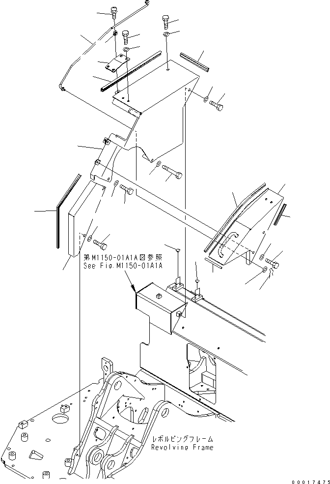 Уплотнение 21W-54-47431 KOMATSU